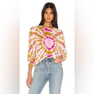 LNA TIE DYE DOLMAN COMFY SWEATSHIRT
